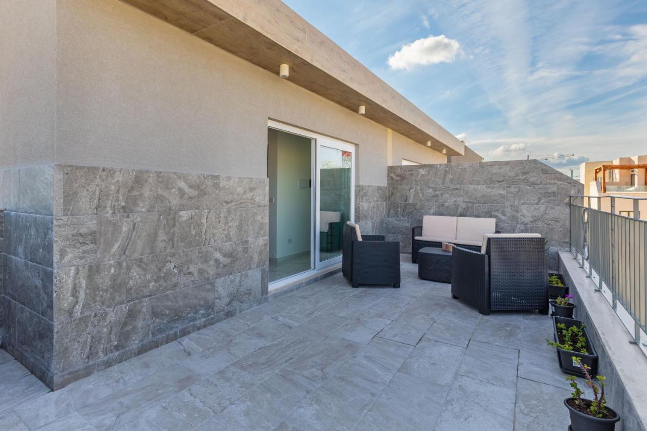 Terrace View- A Charming Two Bedrooms Penthouse Ac-Wifi Мсида Экстерьер фото
