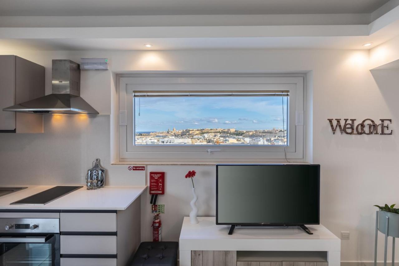 Terrace View- A Charming Two Bedrooms Penthouse Ac-Wifi Мсида Экстерьер фото